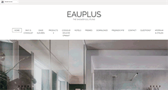 Desktop Screenshot of eauplus.be