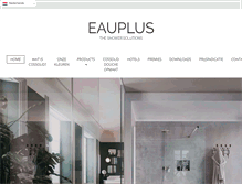 Tablet Screenshot of eauplus.be